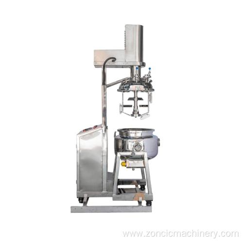 emulsifier cosmetic mixer vacuum emulsifying mixer machine